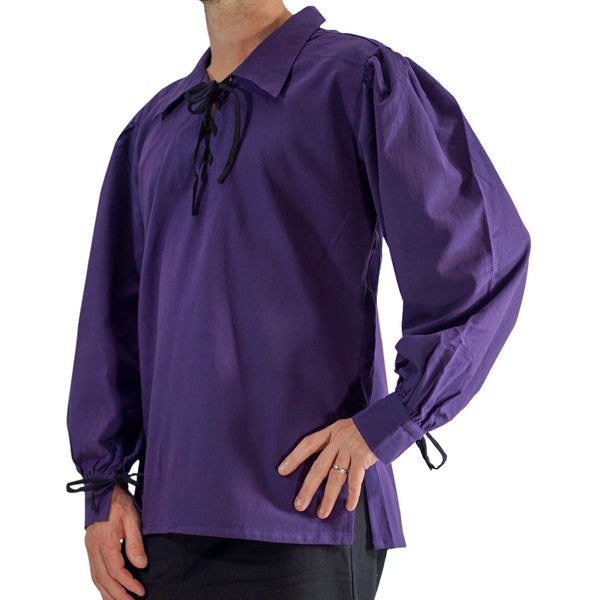 Men Pirate Shirt - medieval renaissance mens clothing