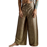 'Wrap Pants' Pirate Silk - Gold - zootzu