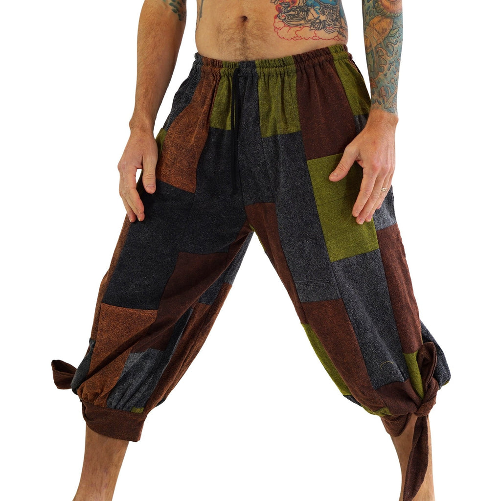 'Buccaneer' Pirate Pants - Stone Patchwork – Zootzu Garb