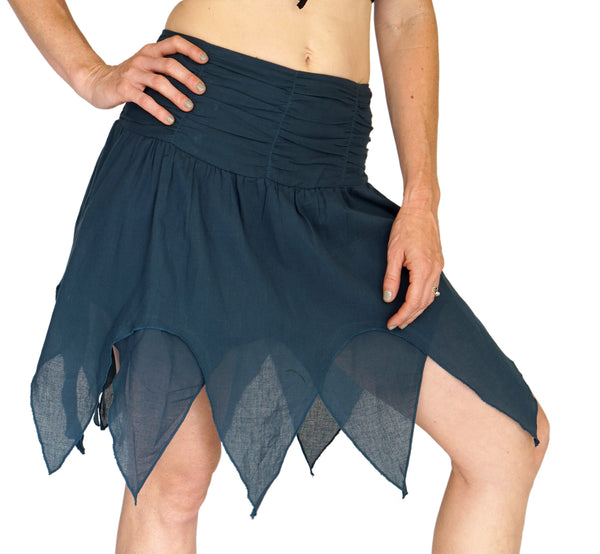 Fairy Pirate Pixie Skirt Teal Zootzu Garb